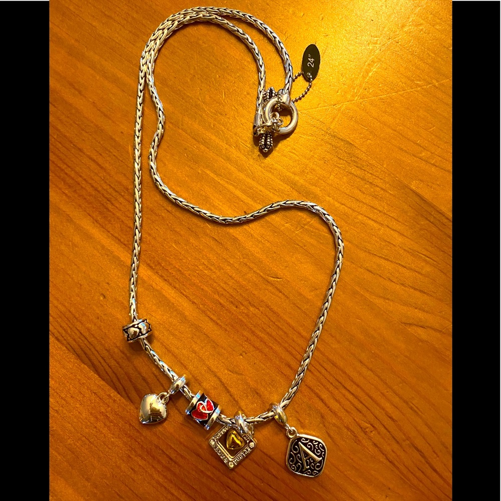 DaVinci sterling silver 24” necklace